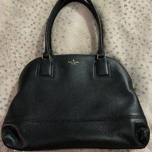 KATE SPADE MEDIUM LEATHER DOME SATCHEL